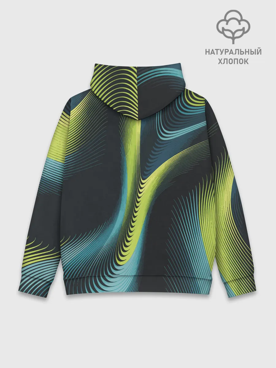 Худи мужской база хлопок / Wave