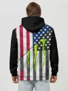Худи мужской база хлопок / MONSTER ENERGY