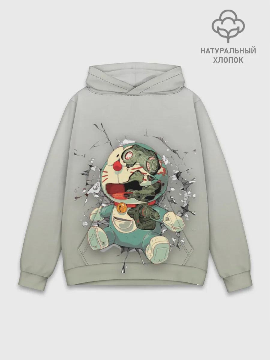 Худи мужской база хлопок / Doraeman