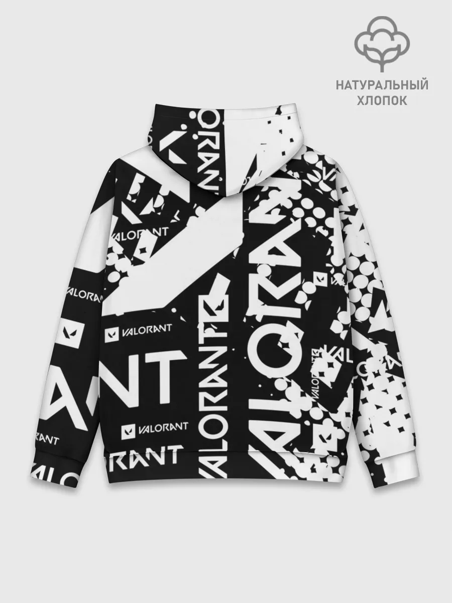 Худи мужской база хлопок / Valorant