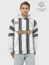 Худи мужской база хлопок / Juventus home 20-21