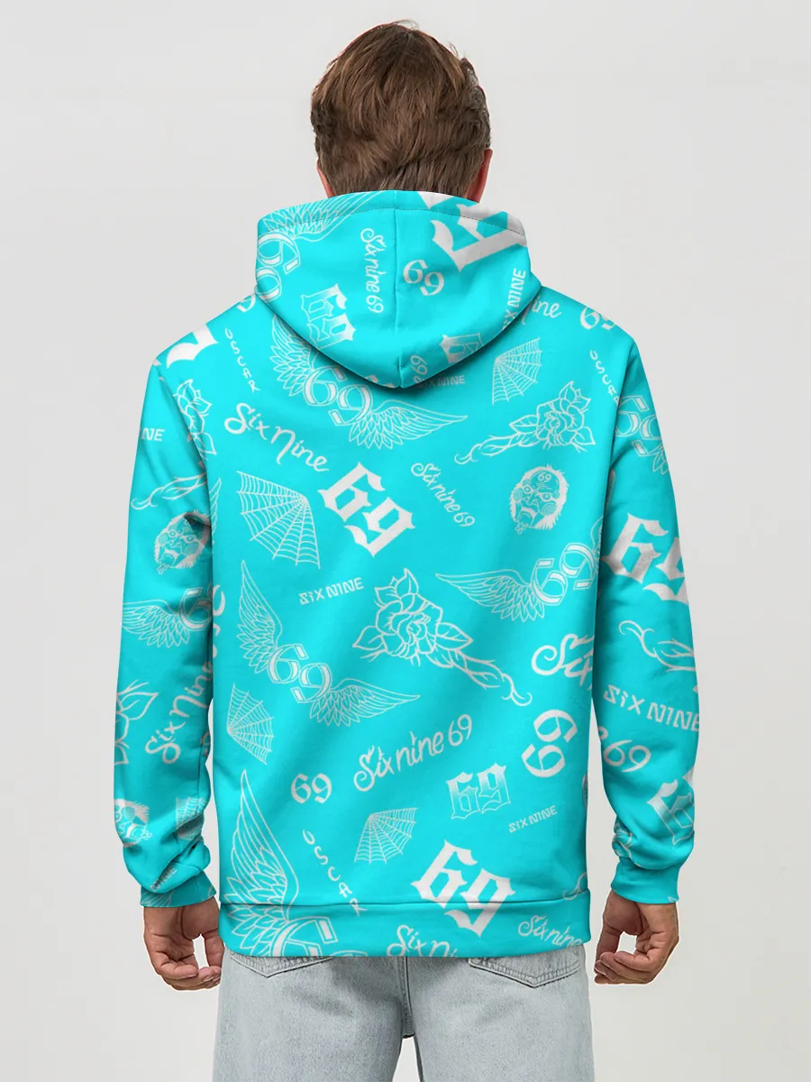 Худи мужской база хлопок / 6IX9INE GOOBA