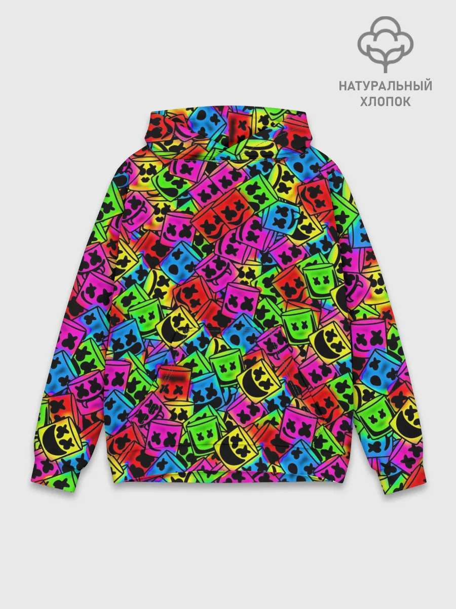 Худи мужской база хлопок / MARSHMELLO