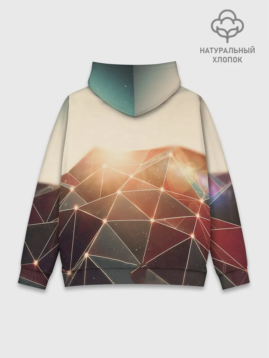 Худи мужской база хлопок / ABSTRACT DIGITAL