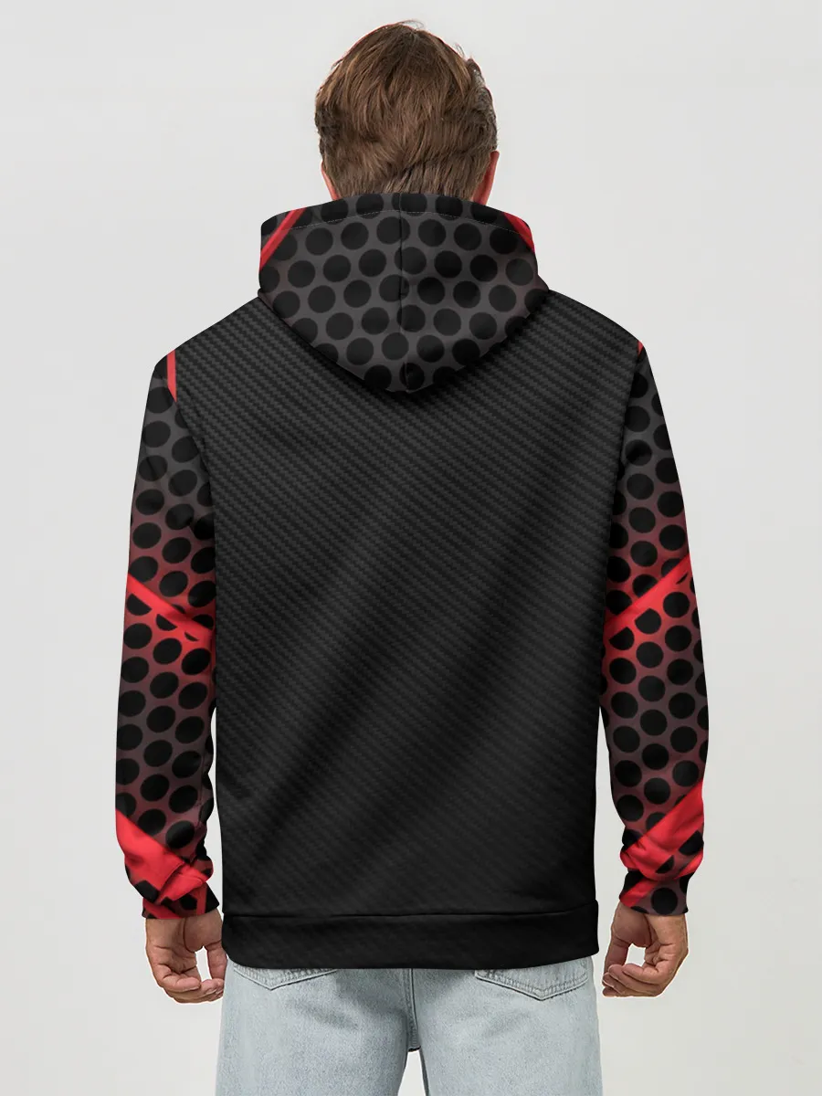 Худи мужской база хлопок / KAWASAKI | КАВАСАКИ