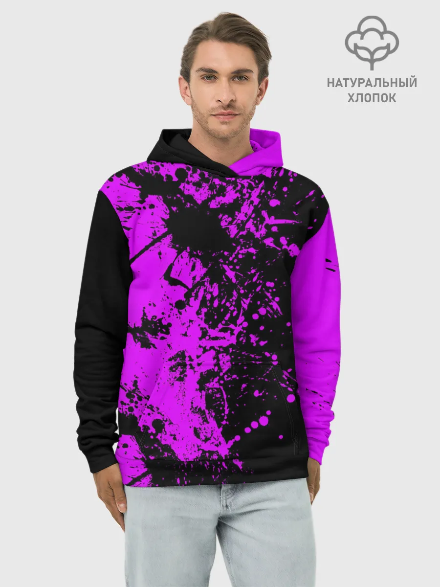 Худи мужской база хлопок / Чёрная магия