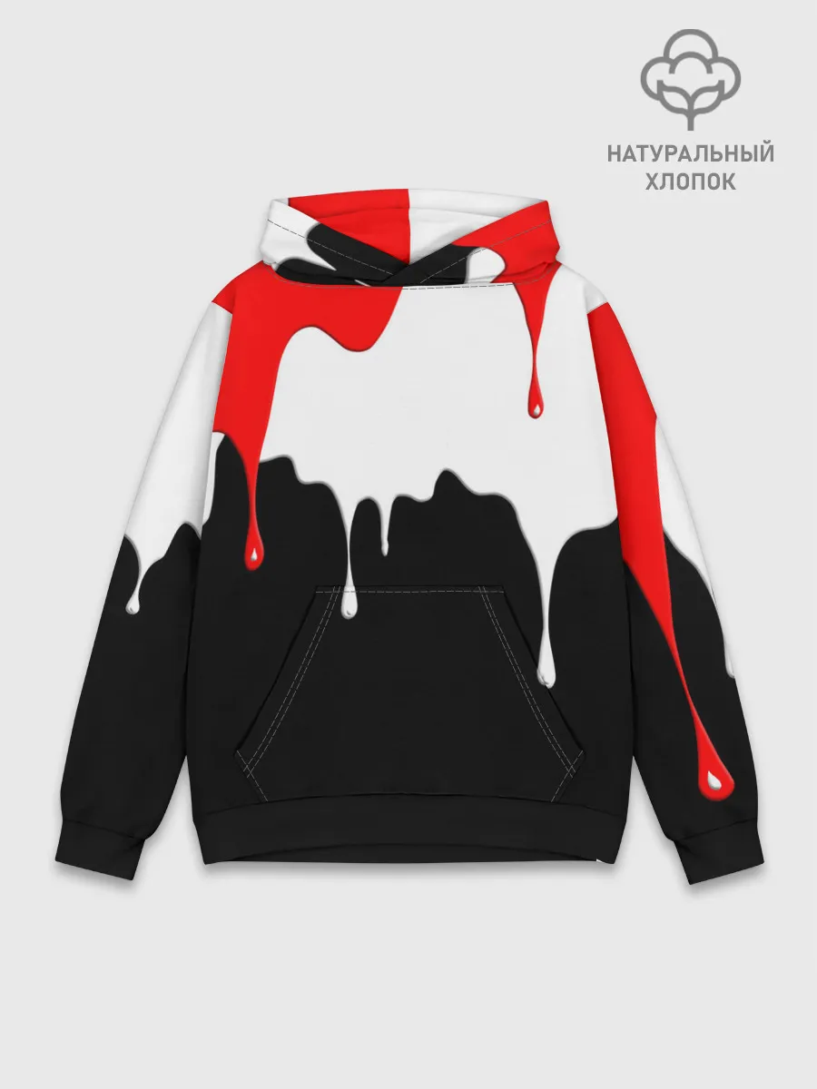 Худи мужской база хлопок / ПОДТЁКИ.