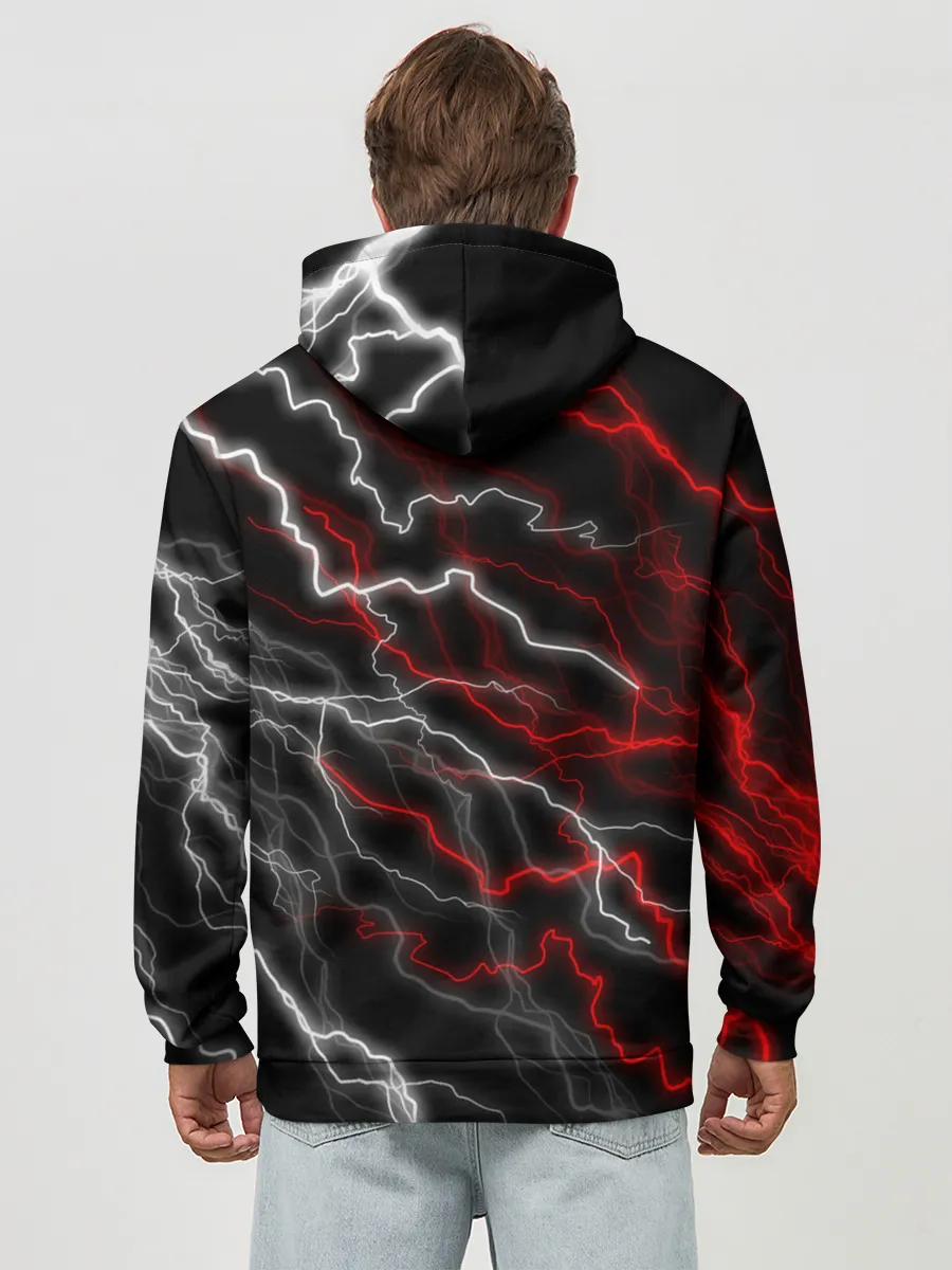 Худи мужской база хлопок / МОЛНИЯ.