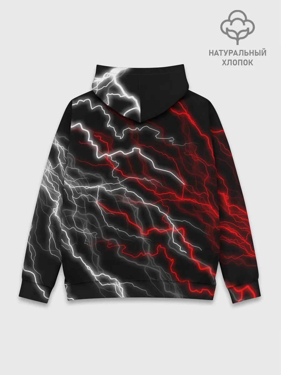 Худи мужской база хлопок / МОЛНИЯ.