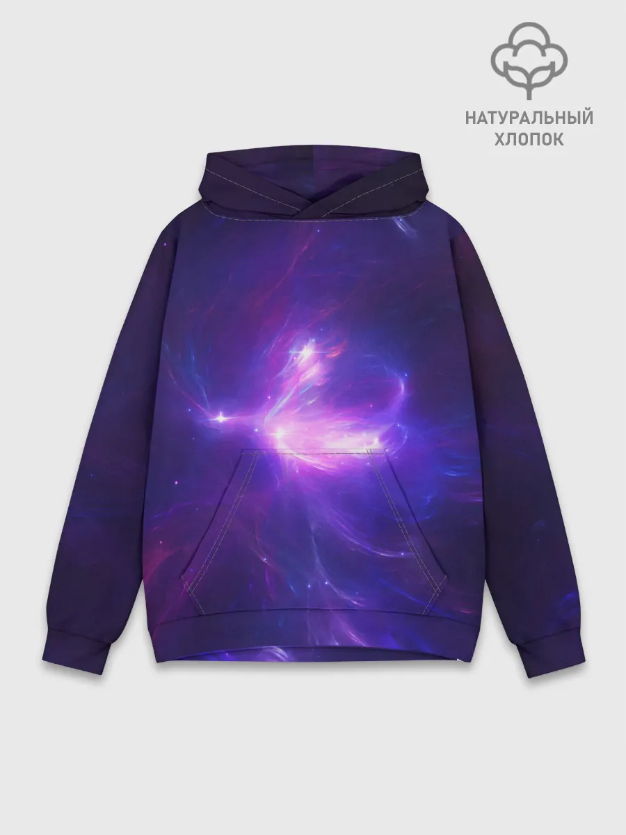 Худи мужской база хлопок / Абстракция