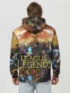 Худи мужской база хлопок / League of Legends