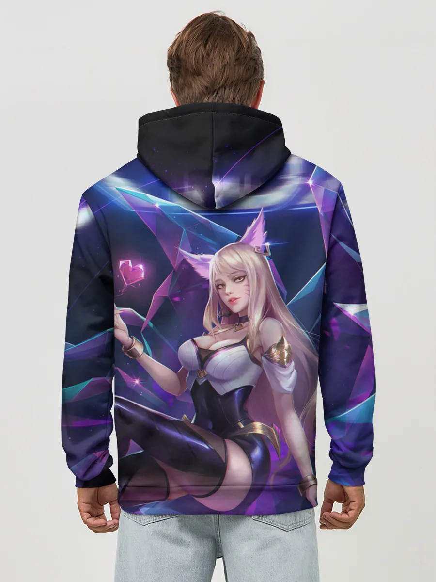Худи мужской база хлопок / KDA League of legends