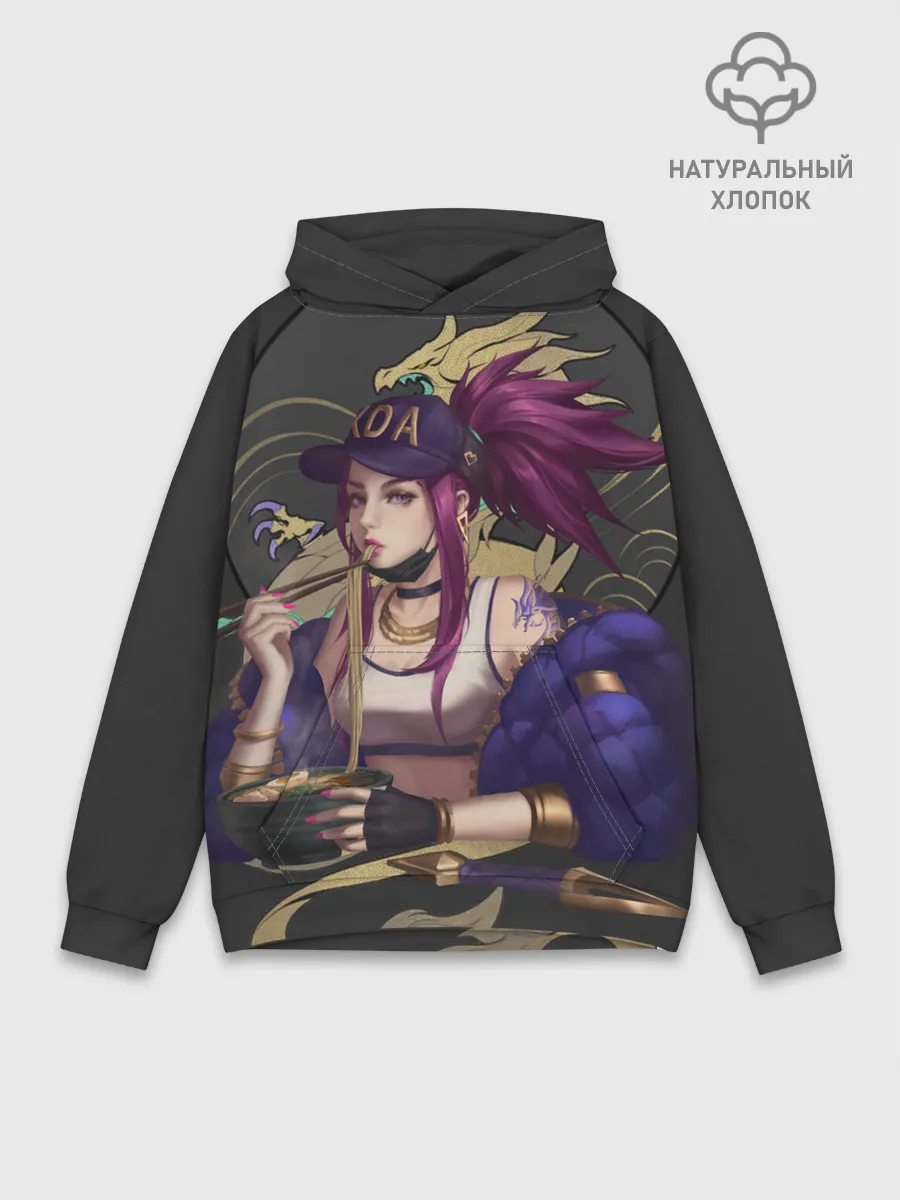 Худи мужской база хлопок / League of legends KDA