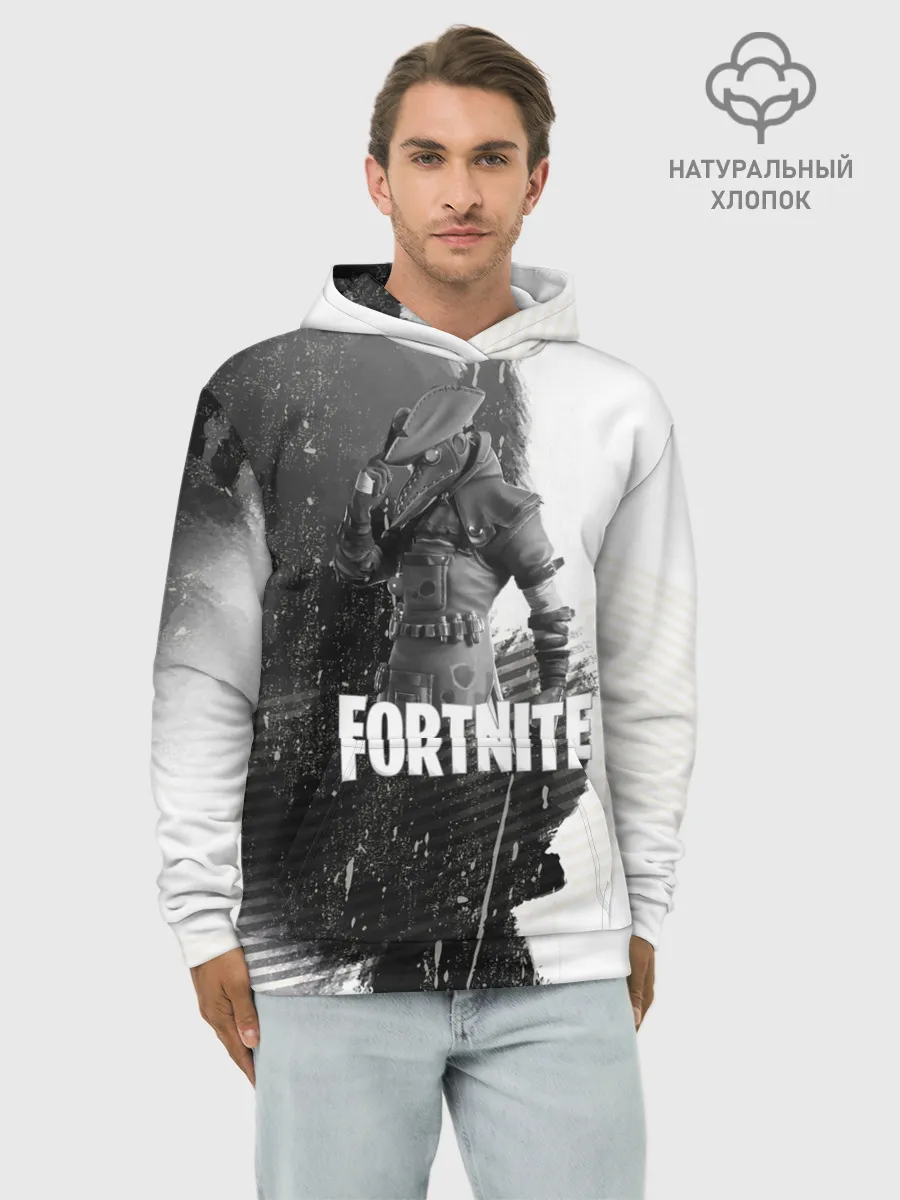 Худи мужской база хлопок / Fortnite
