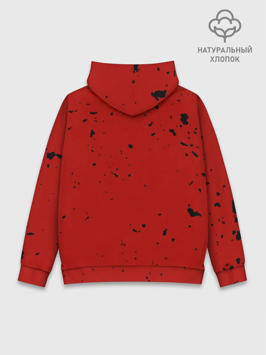 Худи мужской база хлопок / Дьявол