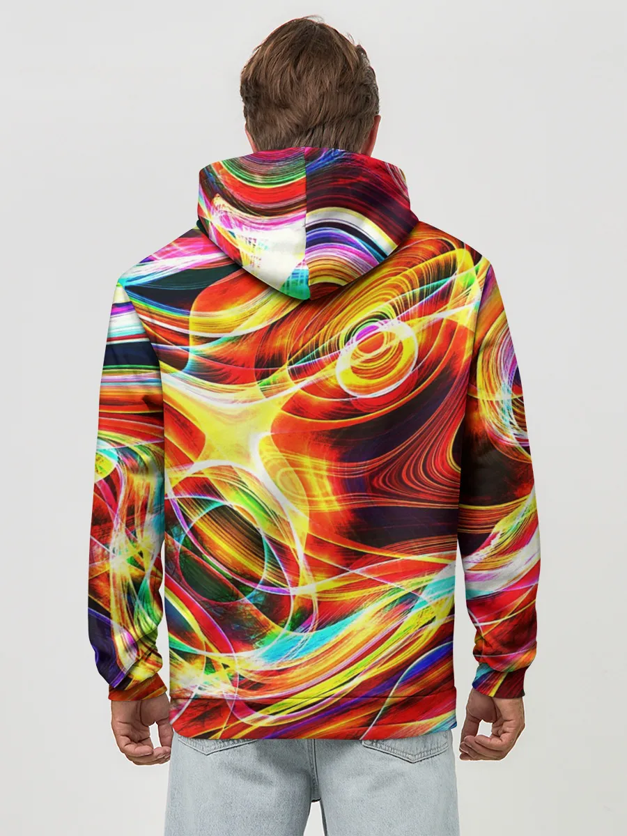 Худи мужской база хлопок / Юрий Гагарин | Всплеск Цветов