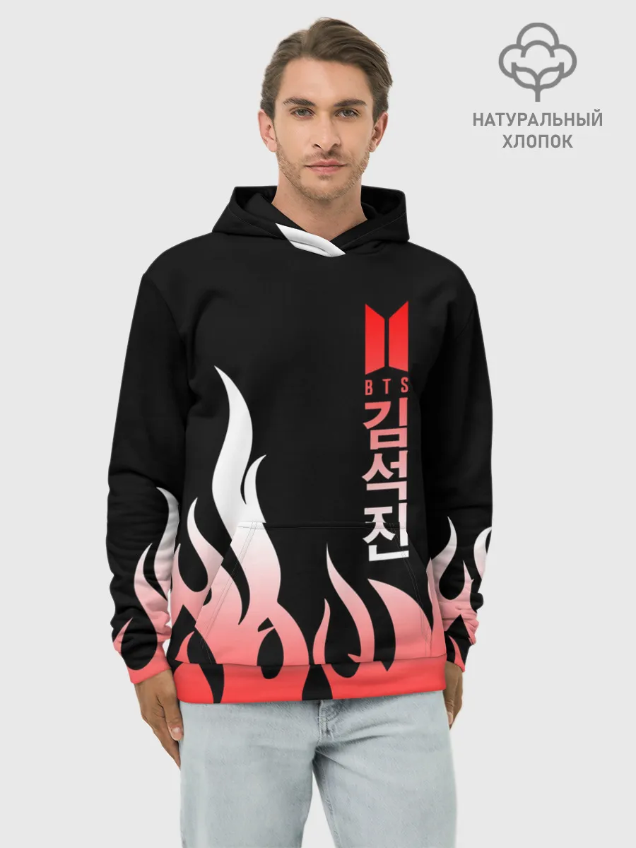 Худи мужской база хлопок / BTS