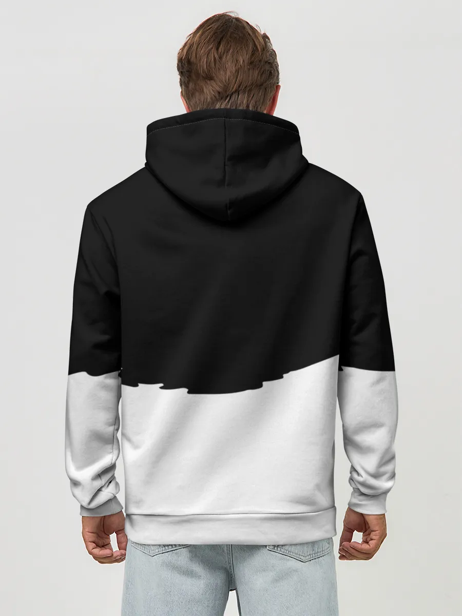 Худи мужской база хлопок / Многоликий | Multi face