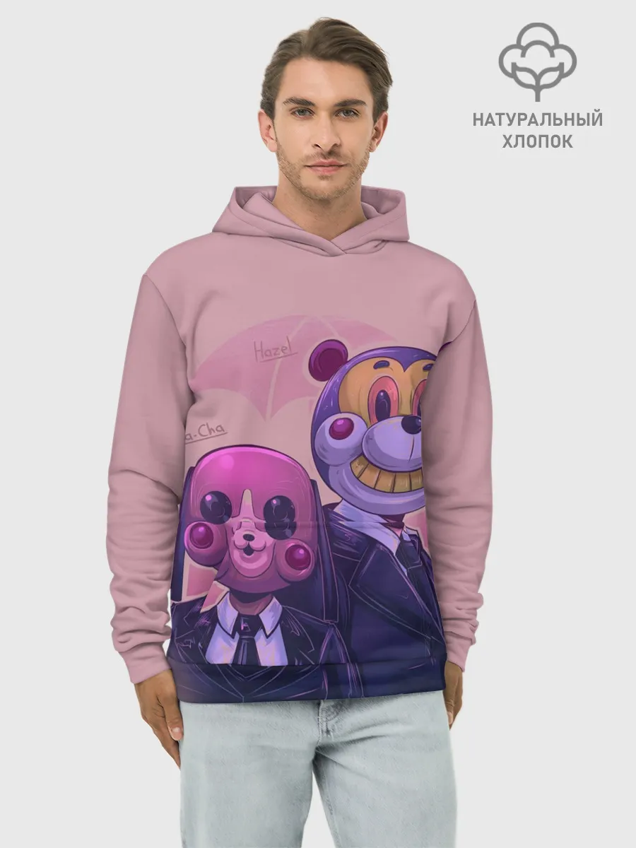 Худи мужской база хлопок / Академия Амбрелла