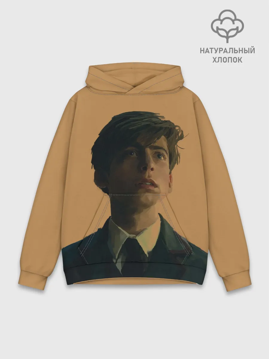 Худи мужской база хлопок / Пятый - Академия амбрелла