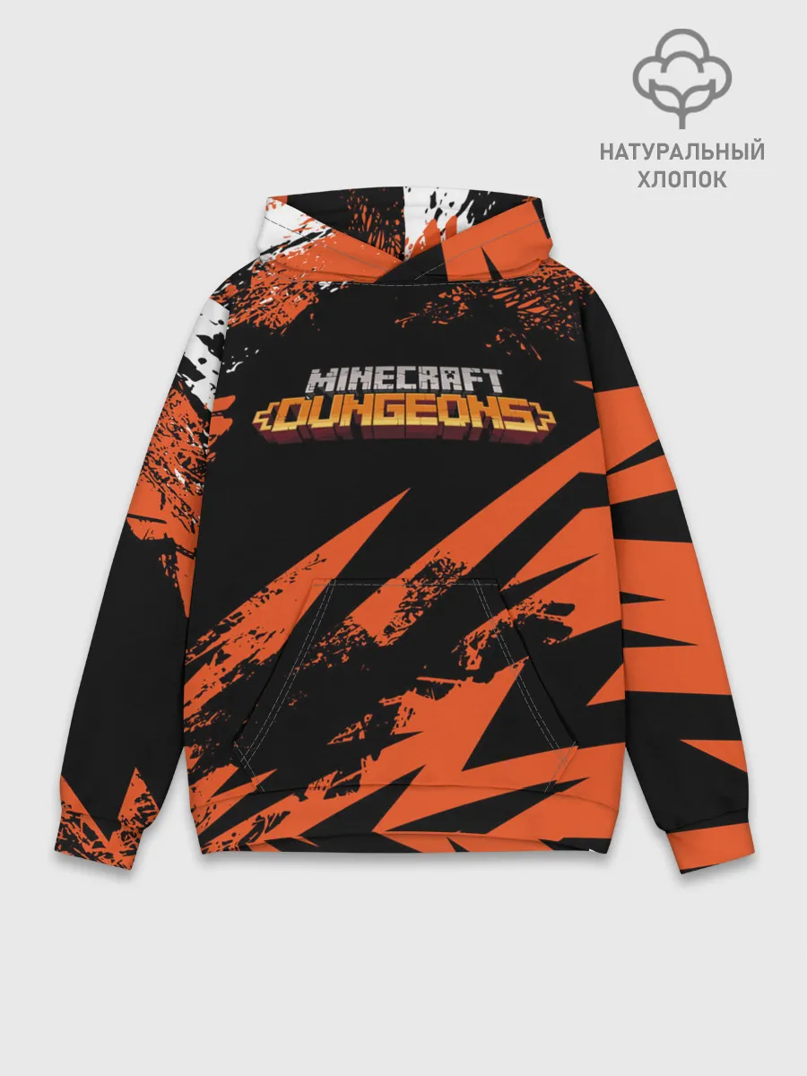 Худи мужской база хлопок / Minecraft: Dungeons