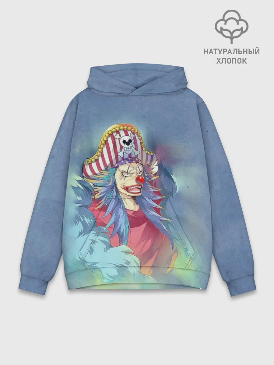 Худи мужской база хлопок / Клоун Багги