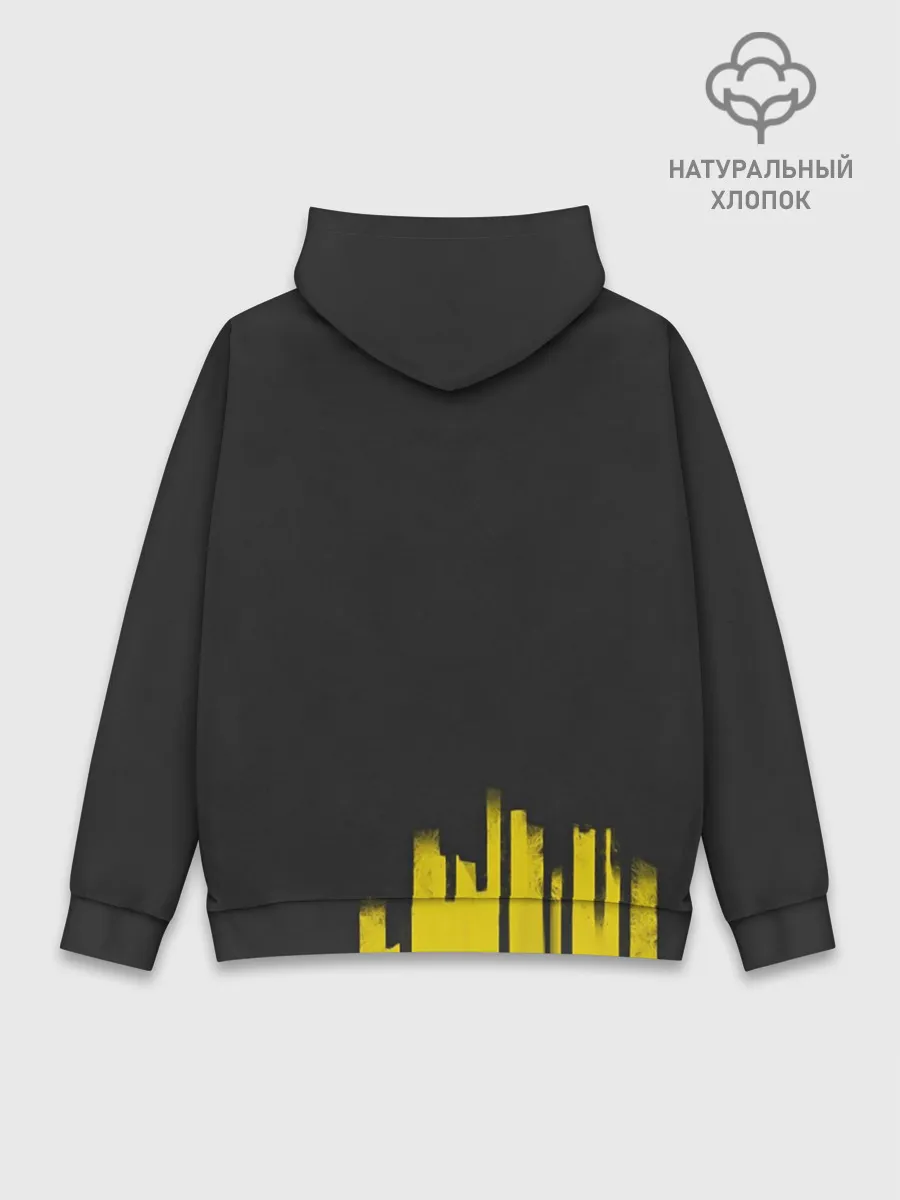 Худи мужской база хлопок / Skull One Piece