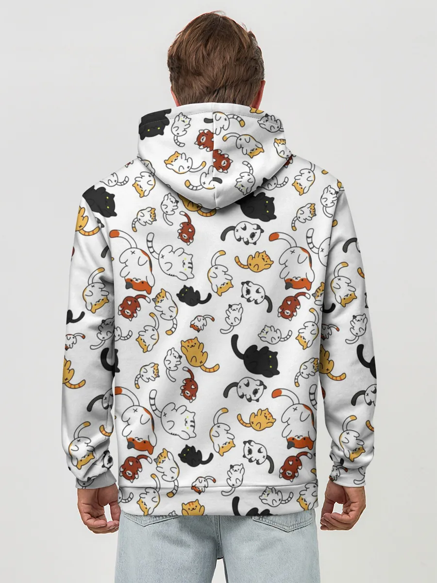 Худи мужской база хлопок / Котэ | Котята