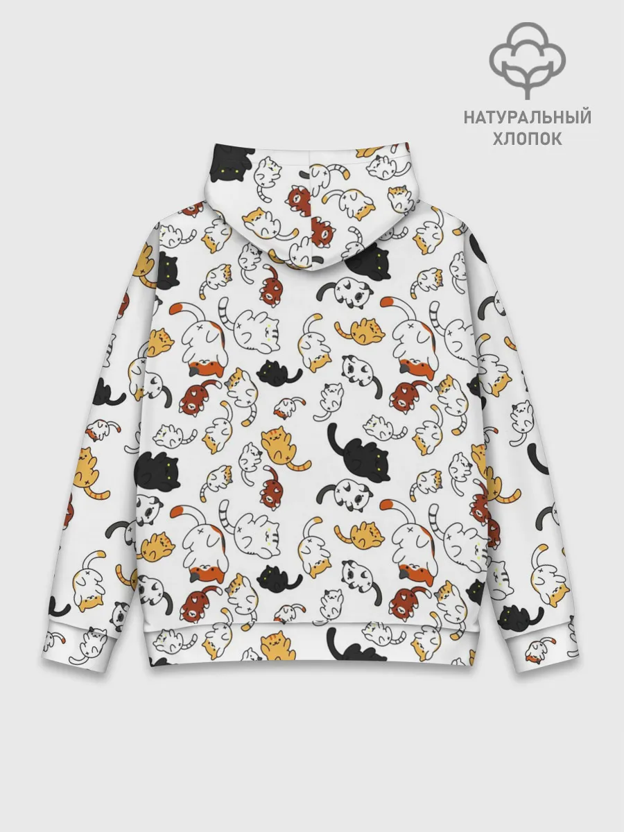 Худи мужской база хлопок / Котэ | Котята