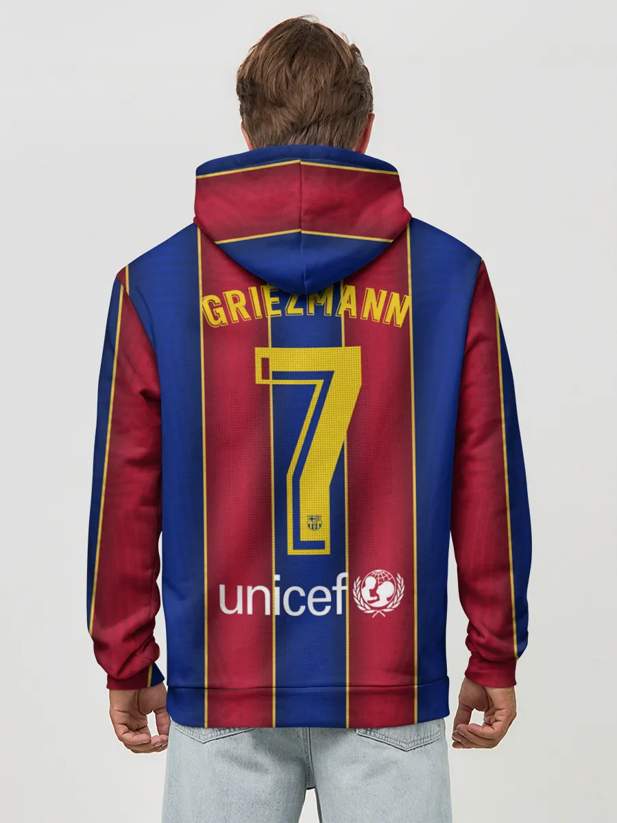 Худи мужской база хлопок / Griezmann home 20-21