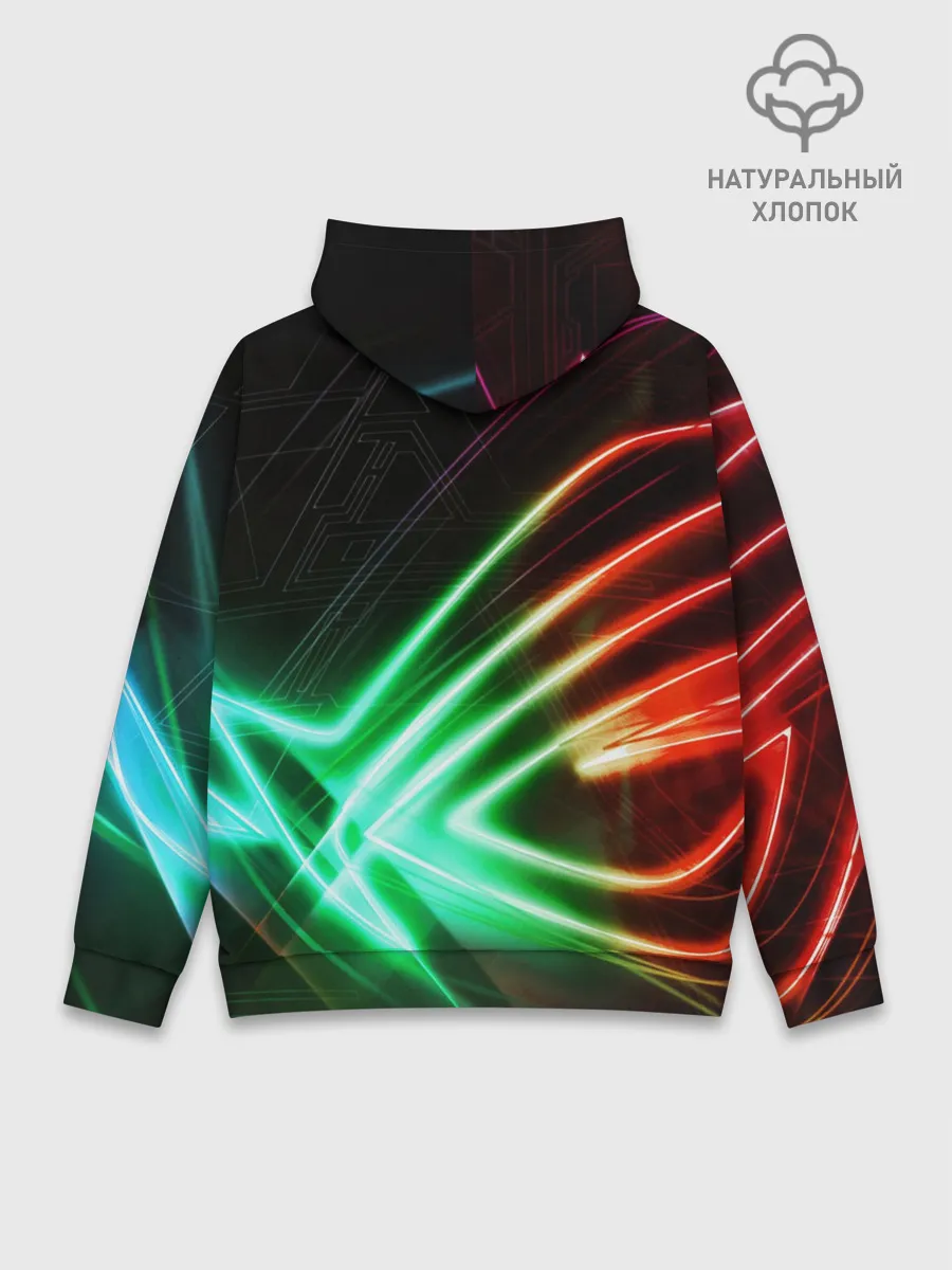 Худи мужской база хлопок / Valorant | Neon