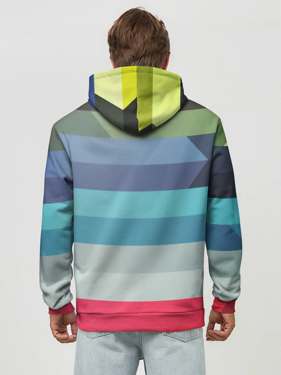 Худи мужской база хлопок / ТЕКСТУРА ЛИНИИ