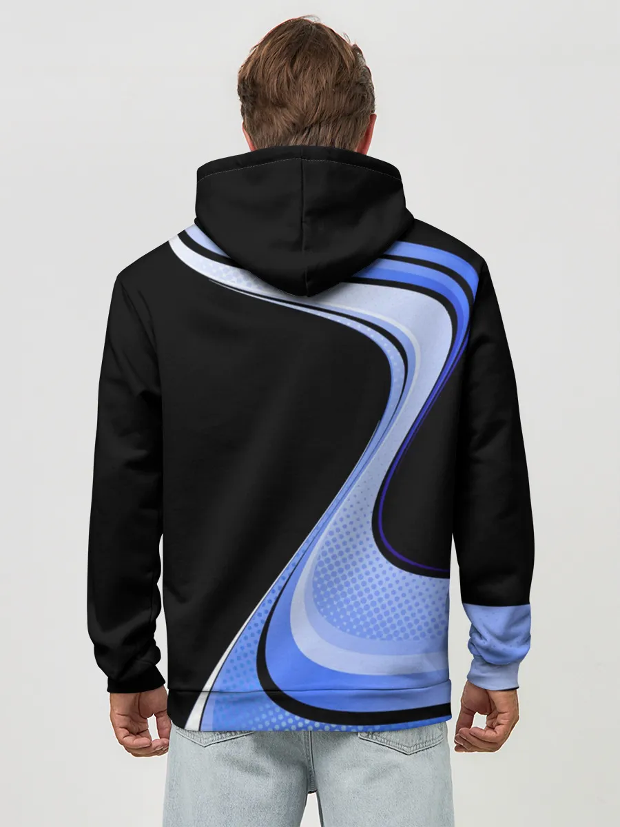 Худи мужской база хлопок / Волейбол | Россия