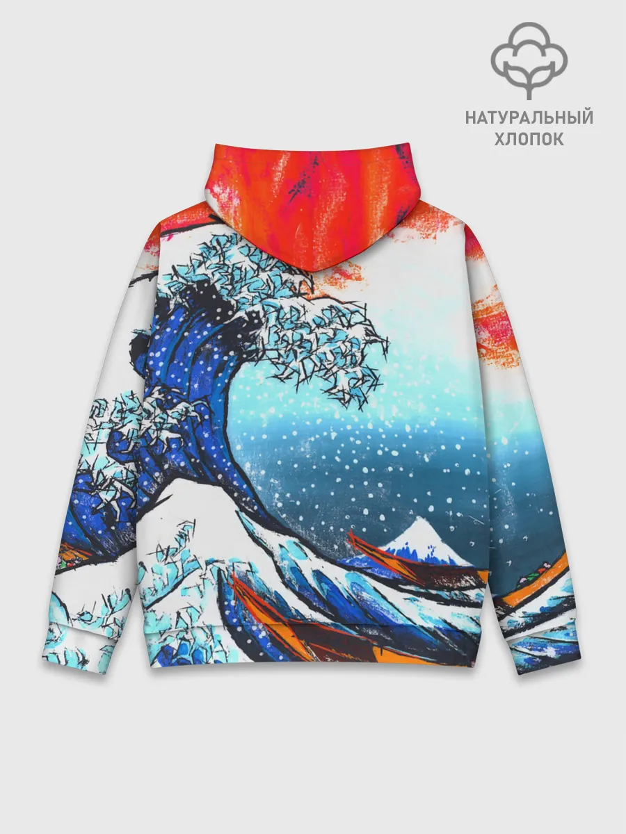 Худи мужской база хлопок / Ghost of Tsushima.
