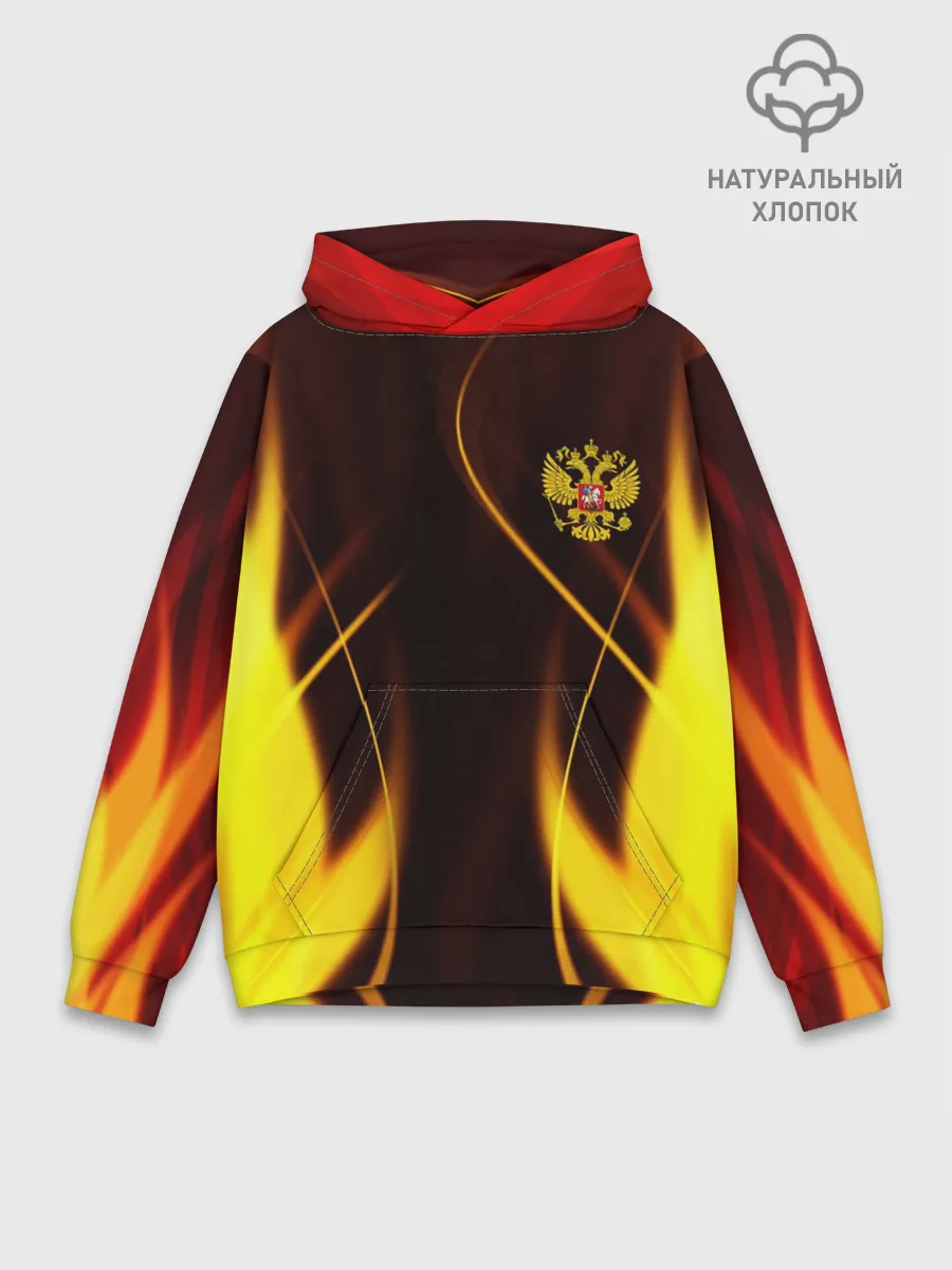 Худи мужской база хлопок / Russian style | Русский стиль