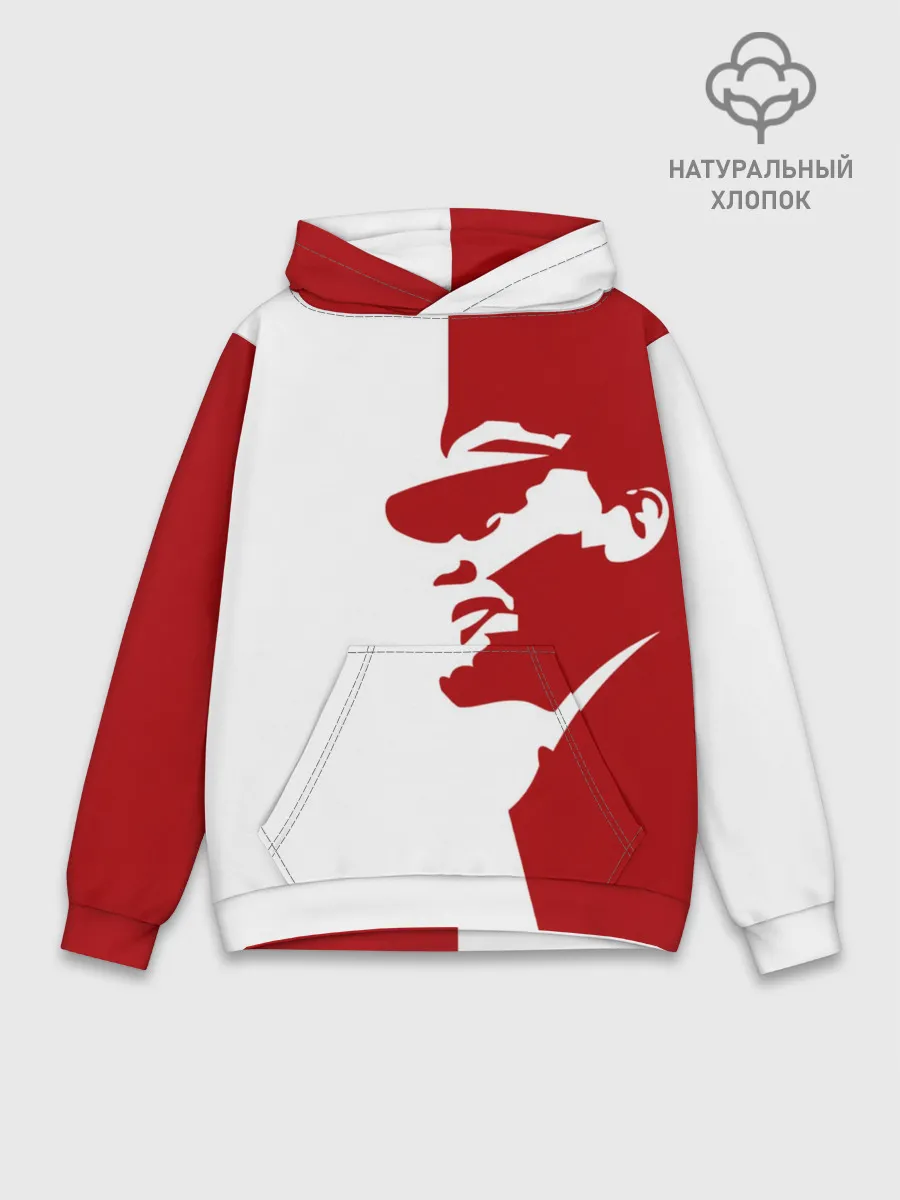 Худи мужской база хлопок / Владимир Ленин | СССР