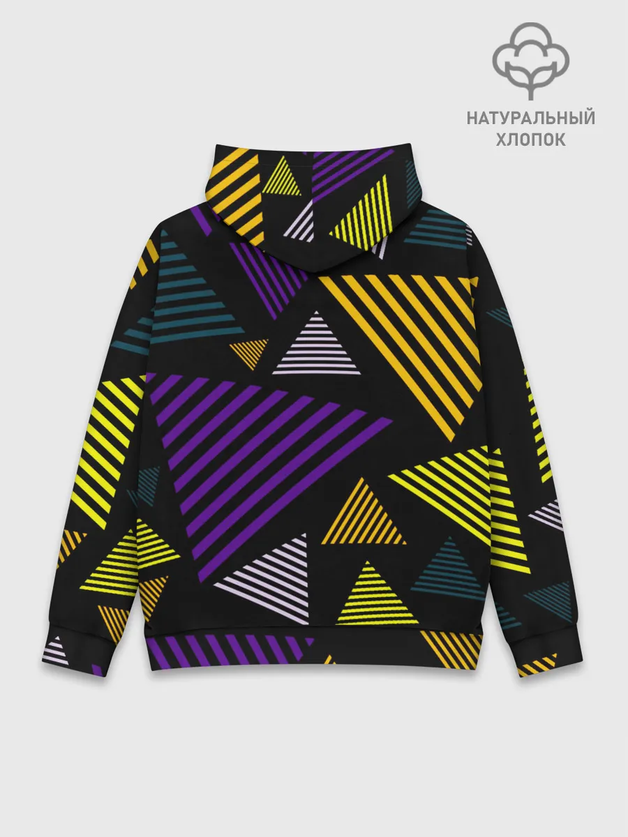 Худи мужской база хлопок / ГЕОМЕТРИЯ