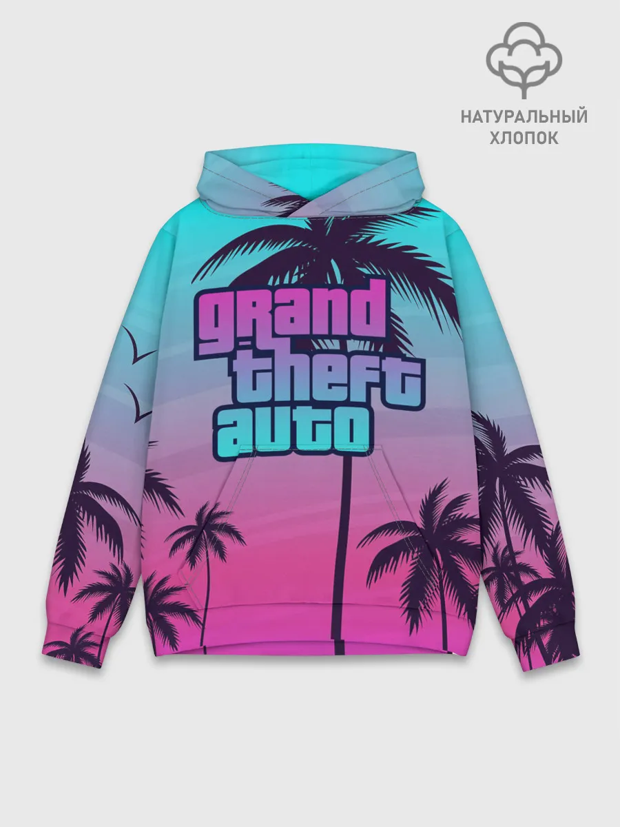 Худи мужской база хлопок / GTA