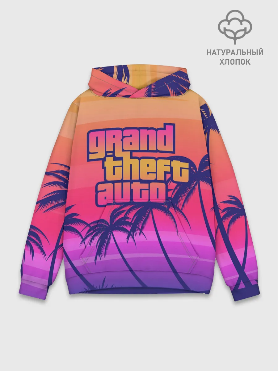 Худи мужской база хлопок / GTA