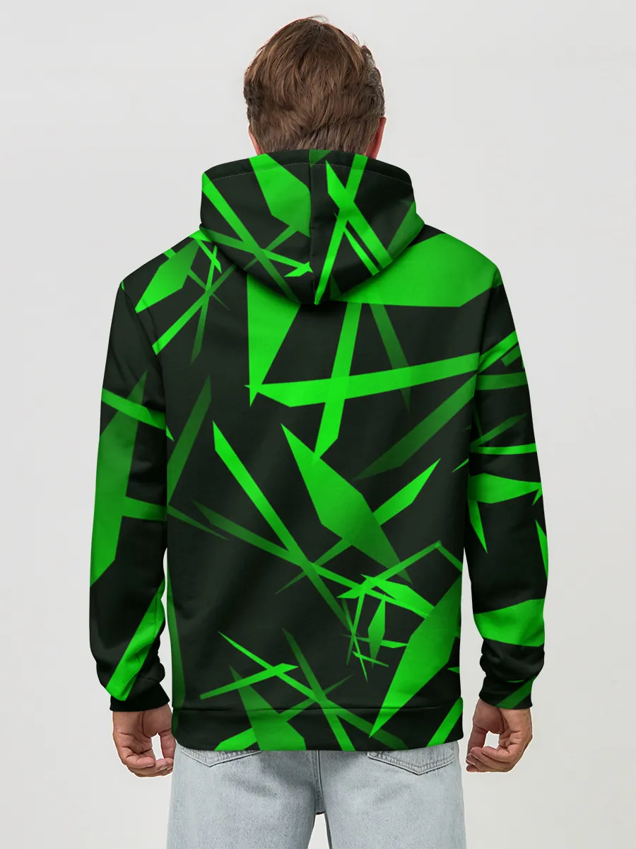 Худи мужской база хлопок / Kawasaki