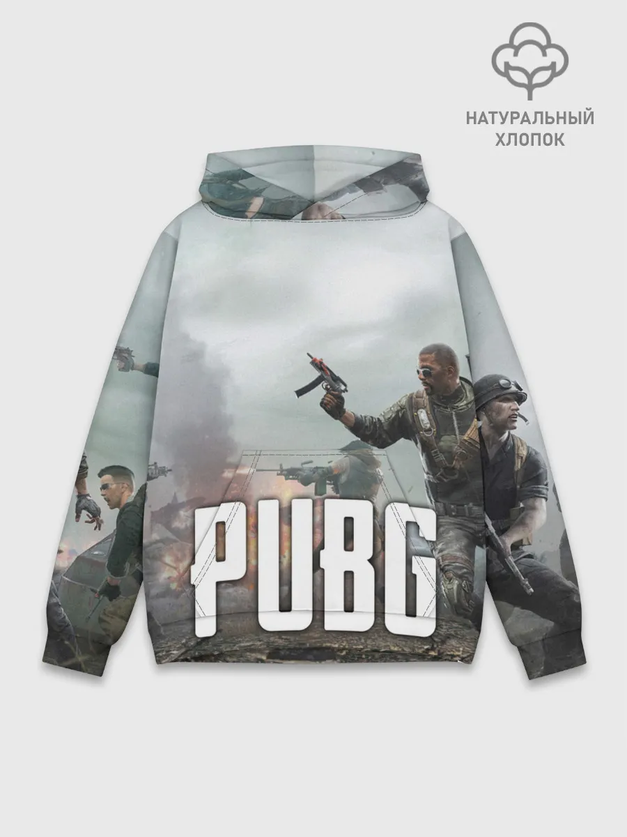 Худи мужской база хлопок / Pubg