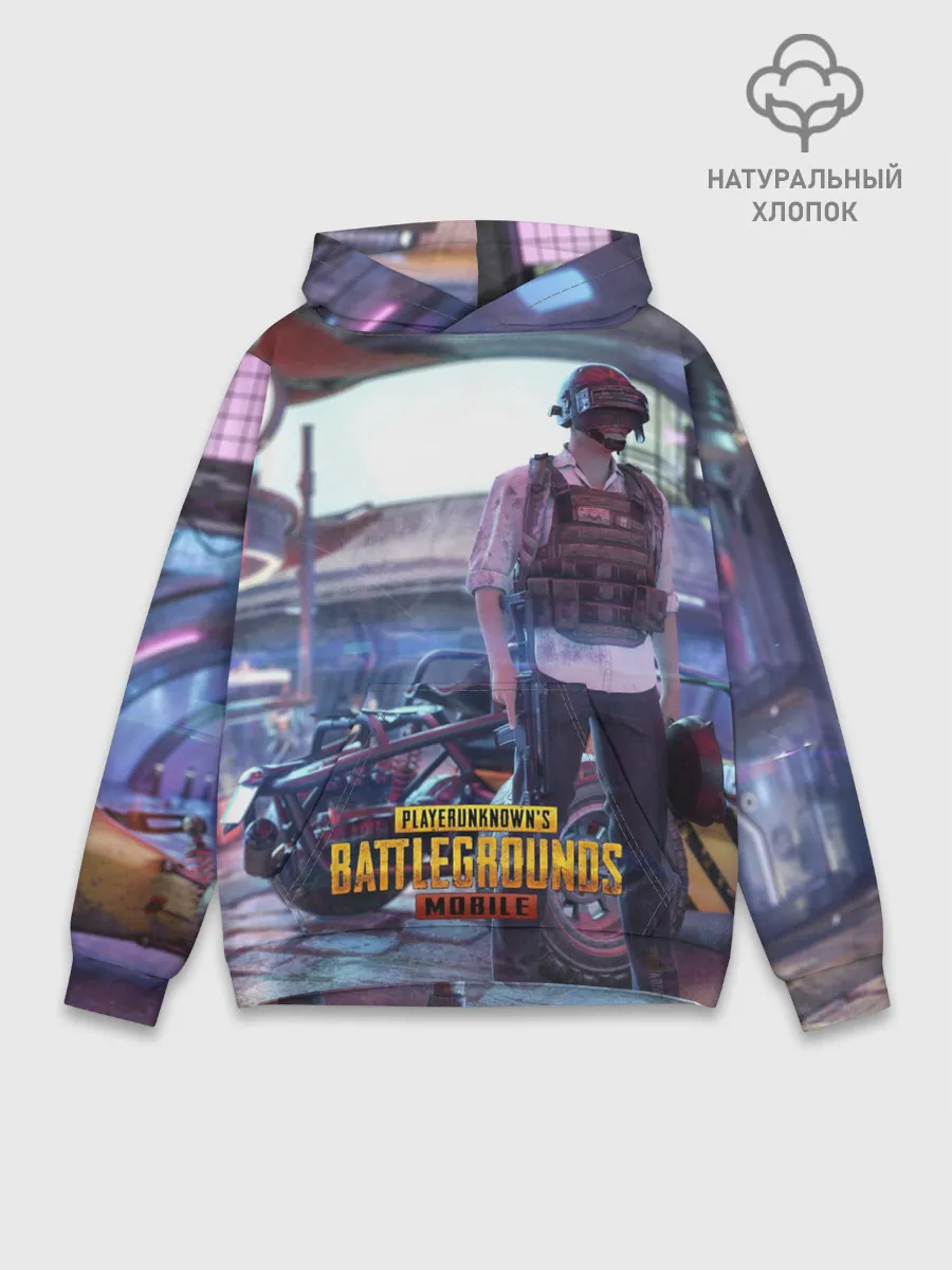 Худи мужской база хлопок / Pubg