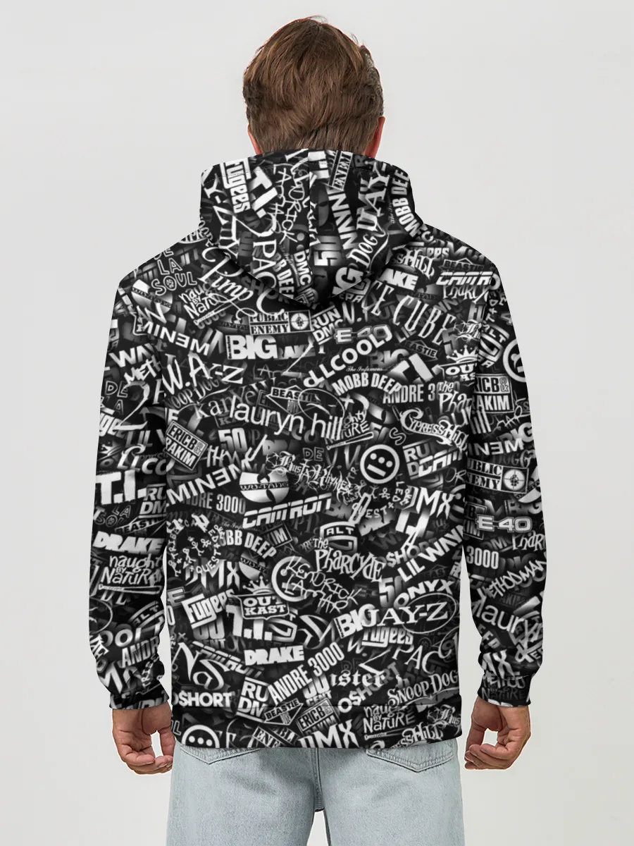 Худи мужской база хлопок / Top Hip Hop