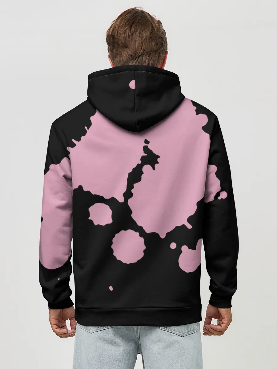 Худи мужской база хлопок / BlackPink