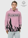 Худи мужской база хлопок / BlackPink