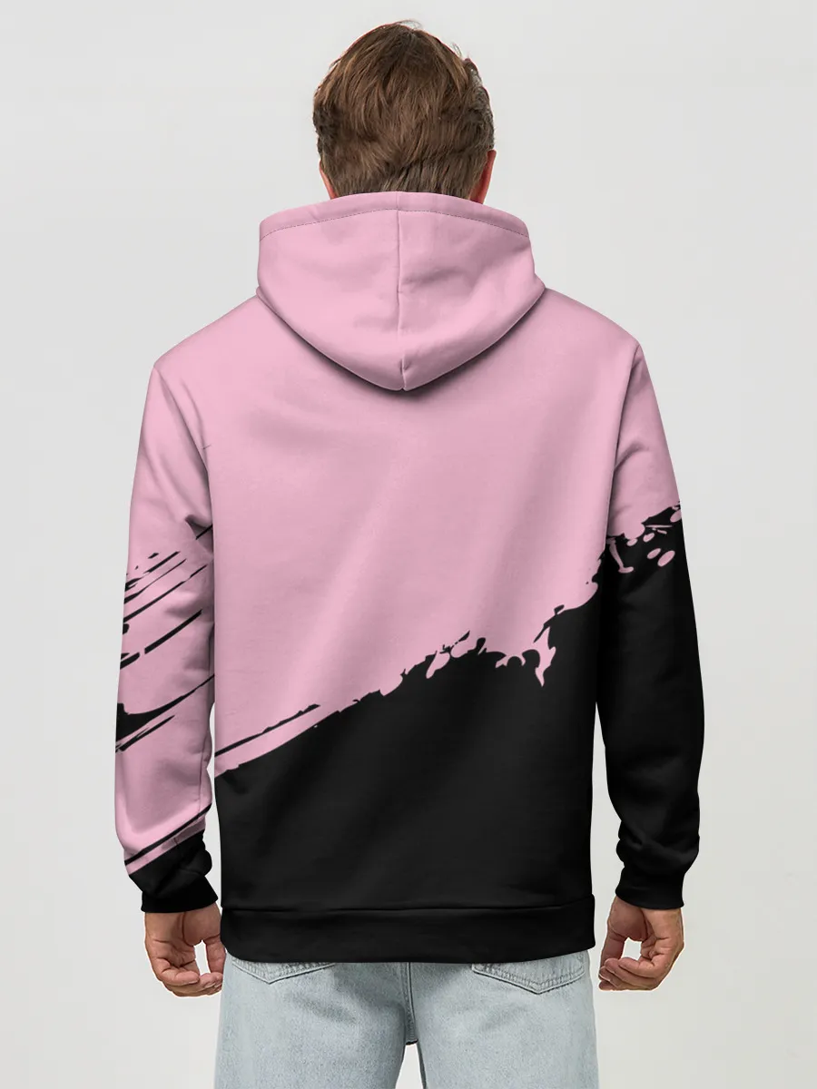 Худи мужской база хлопок / BlackPink