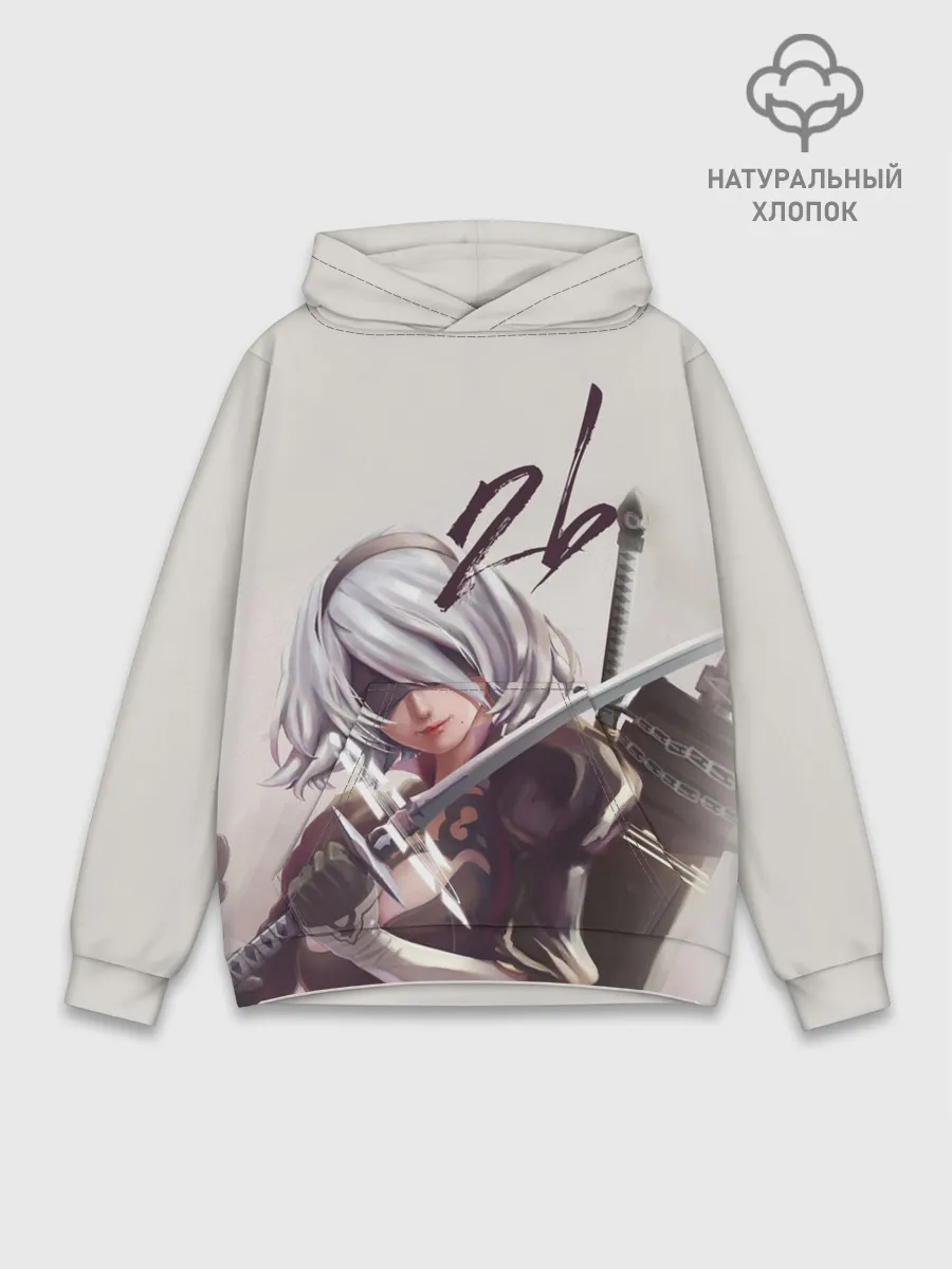 Худи мужской база хлопок / 2b