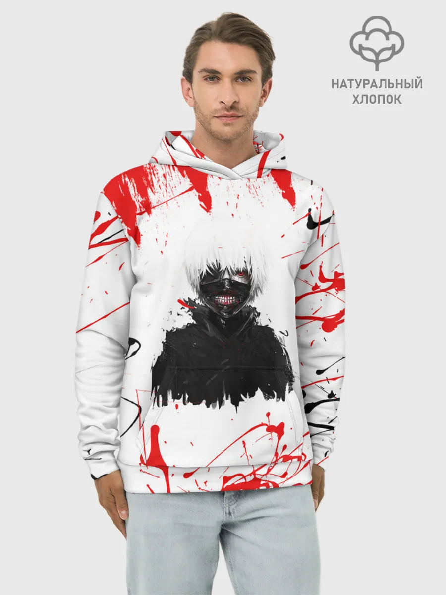 Худи мужской база хлопок / Гуль