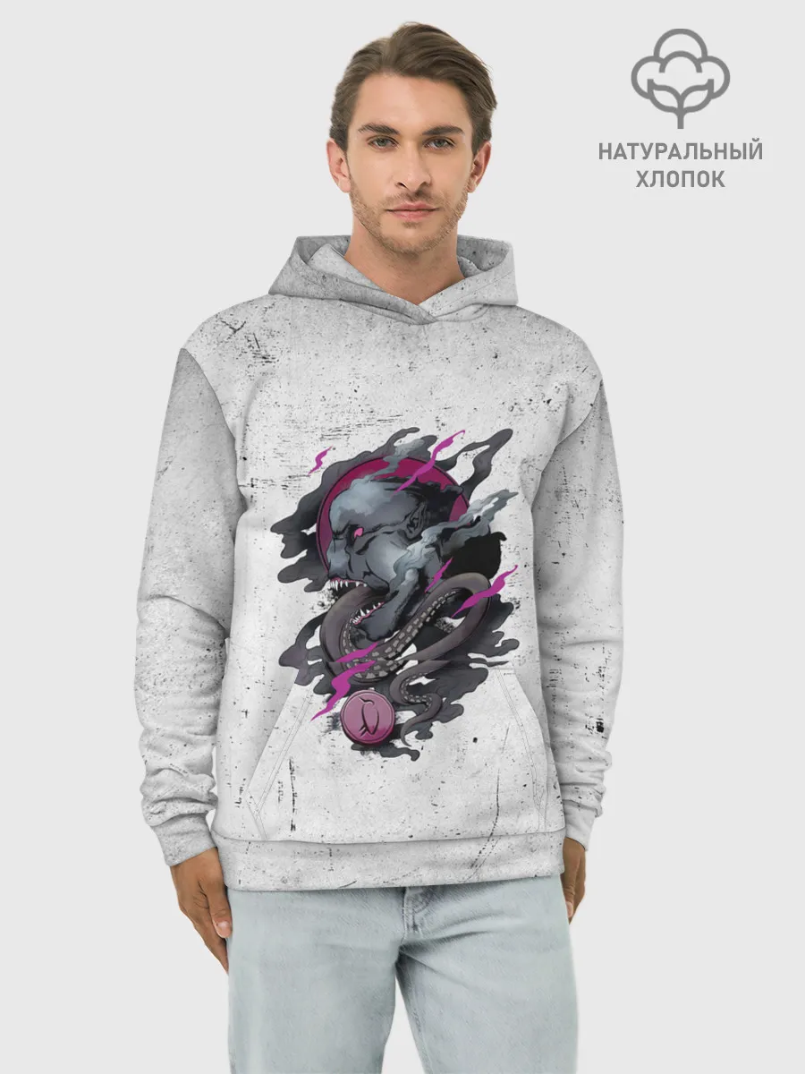 Худи мужской база хлопок / Гнев смертных грехов