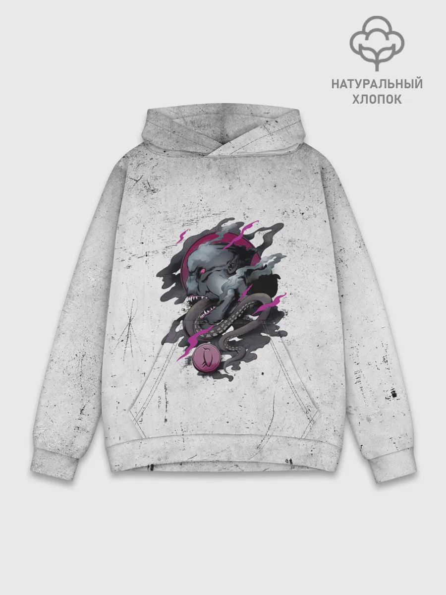 Худи мужской база хлопок / Гнев смертных грехов